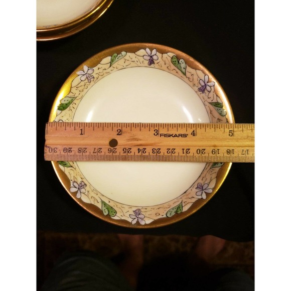 Antique Hutschenreuther Master w/ 6 Berry Bowls - Picture 8 of 9